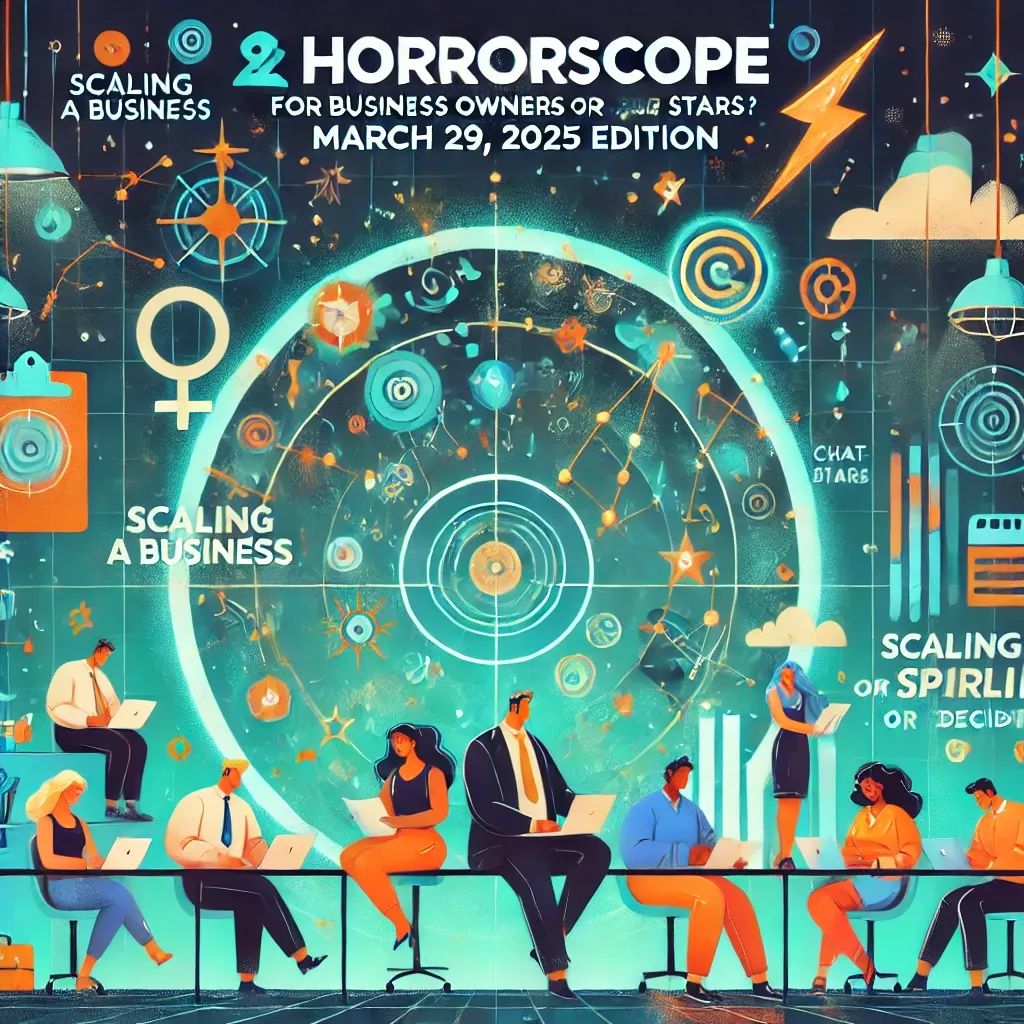 HORORSCOPE FOR BUSINESS OWNERS – March 29, 2025 Edition