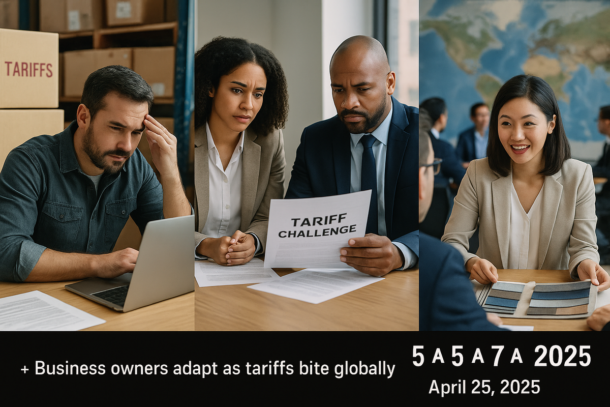 5 @ 5 @ 5 – April 25, 2025: Tariffs, Trade, and Turbulence