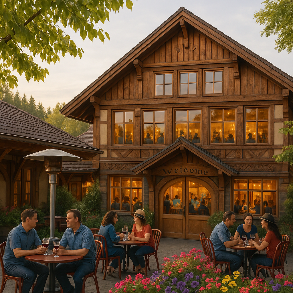 Spring Paint Nights and Schnitzel: Peachland’s German Restaurant is the Town’s Social Hub