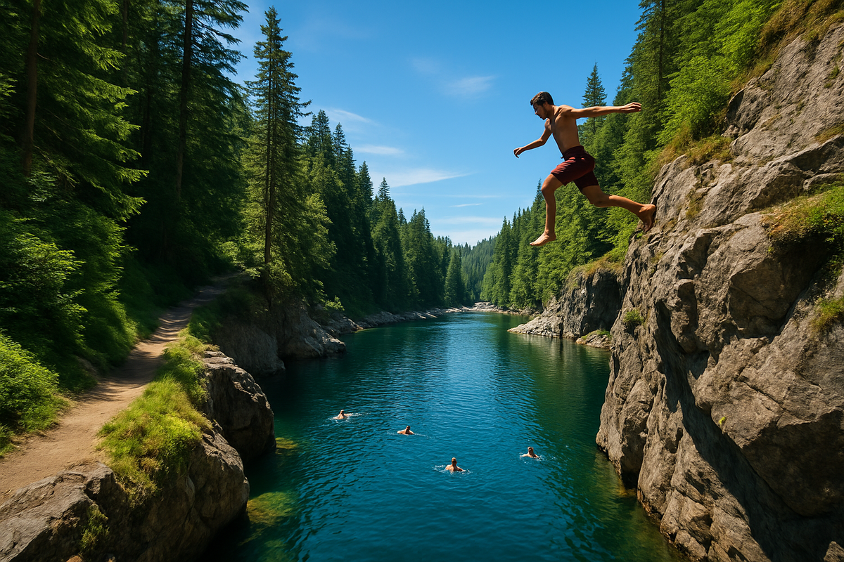 Granny’s Cove: Vancouver’s Hidden Cliff-Jumping Gem