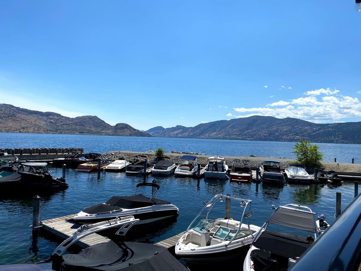 Hooked on the View and the Flavour at The Blind Angler in Peachland
