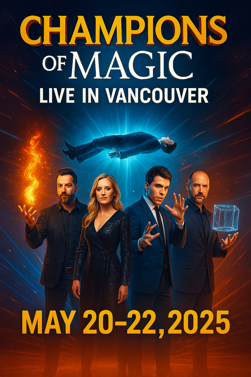 Champions of Magic Return to Dazzle Vancouver Live