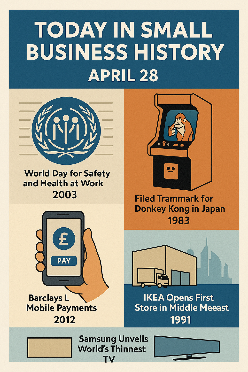 Today in Small Business History – April 28th