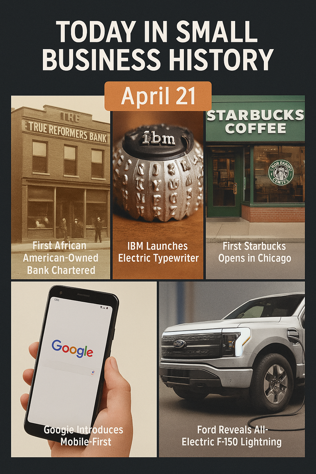 Today in Small Business History – April 21st