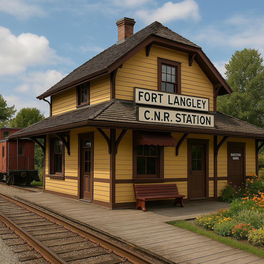 Langley Profile: Tracks Through Time, The Legacy of the Fort Langley CNR Station