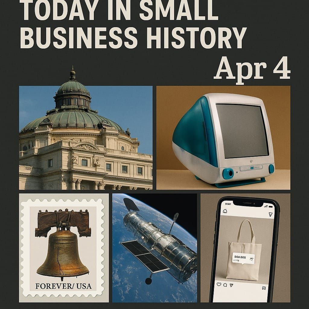 Today in Small Business History – April 24th