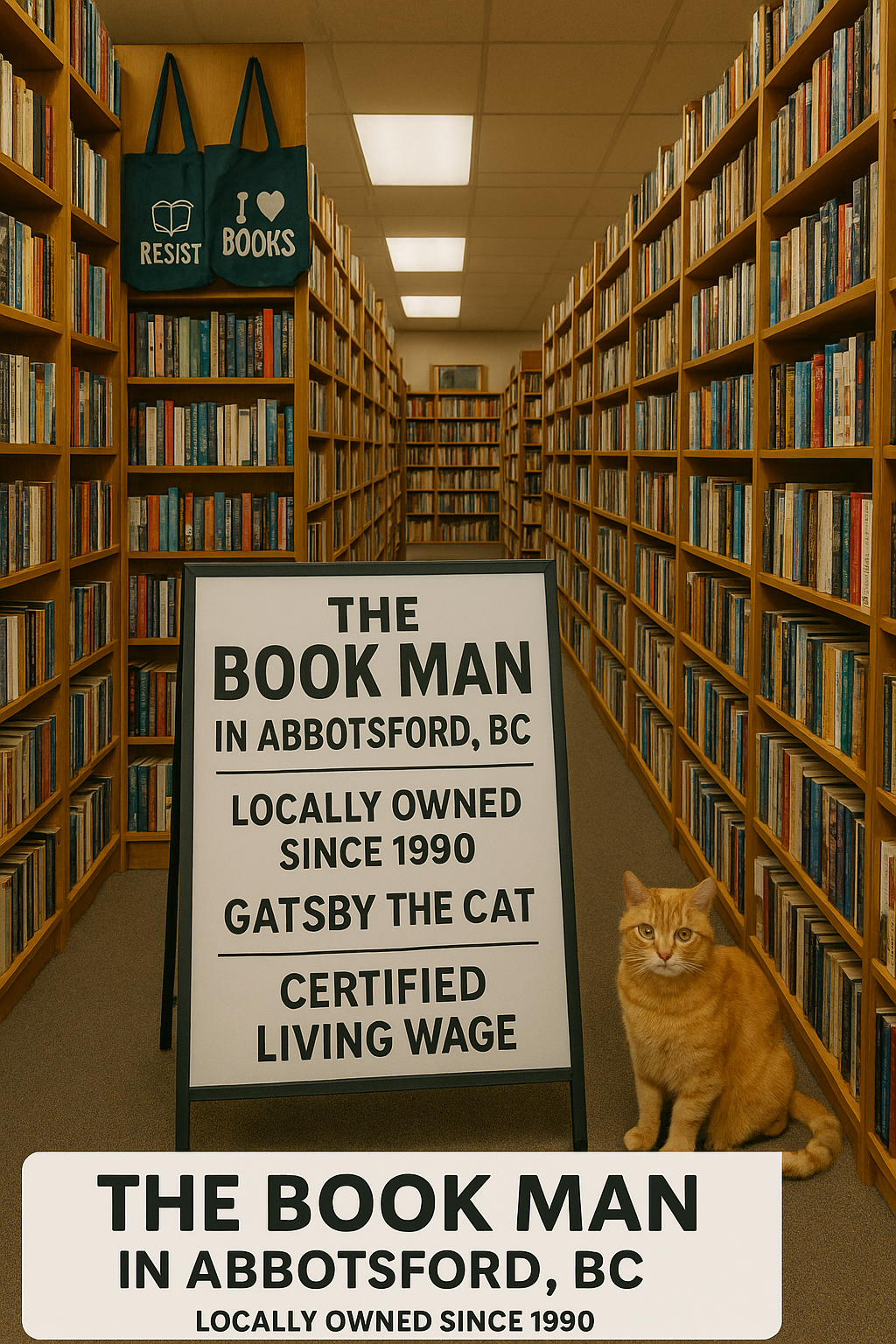 The Book Man: Abbotsford’s Literary Treasure and Community Hub