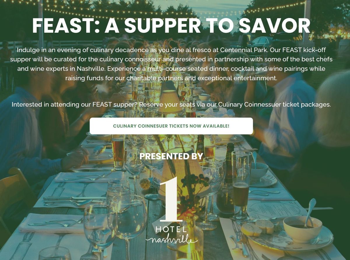 Events: Music City Food & Wine Festival Returns to Nashville April 24–27