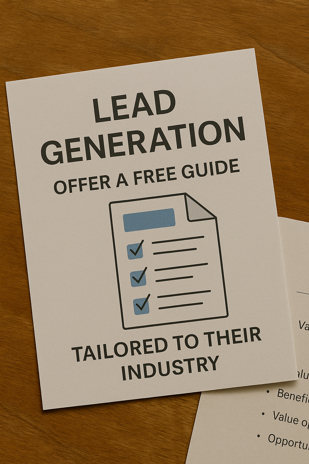 Lead Generation That Works: Offer a Free Tailored Guide Tailored to Their Industry