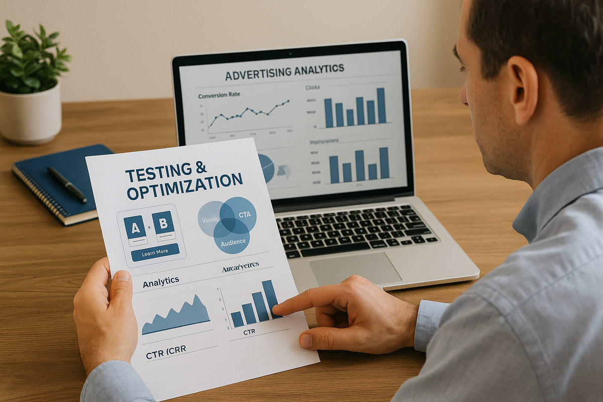 Advertising Success Through Testing and Optimization: Refining Your Approach with Analytics