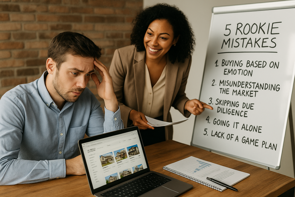 5 Rookie Mistakes That Can Sink New Real Estate Investors