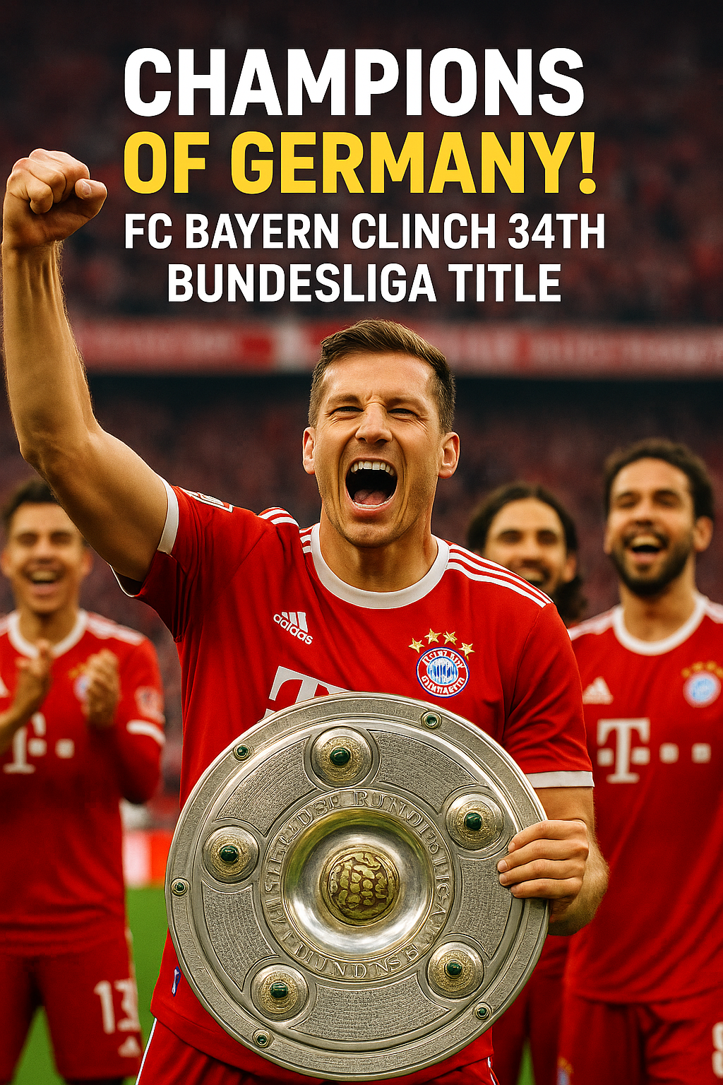 FC Bayern Crowned Champions: 34th Bundesliga Title Win