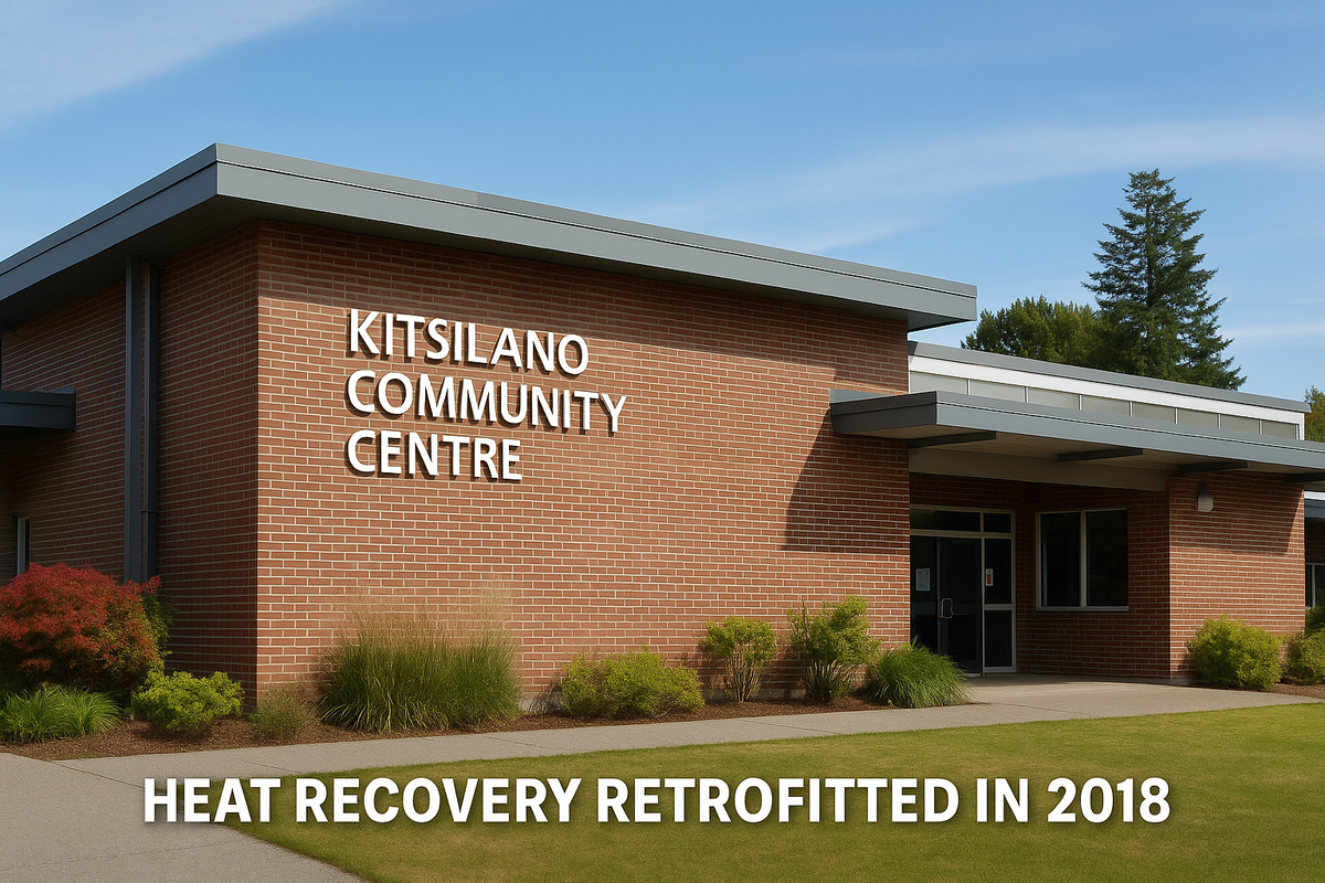 Kitsilano Community Centre's Heat Recovery Project: A Model for Sustainable Public Infrastructure