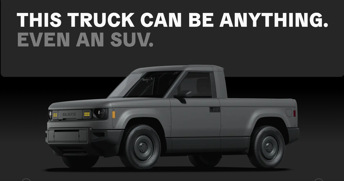 FIRST LOOK: Jeff Bezos’ $20k Pick-Up Truck