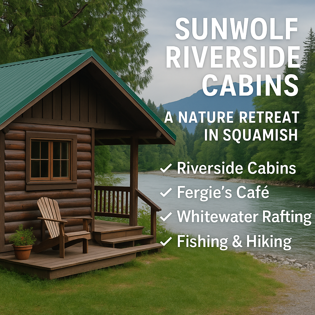 Sunwolf Riverside Cabins: A Nature Retreat in Squamish