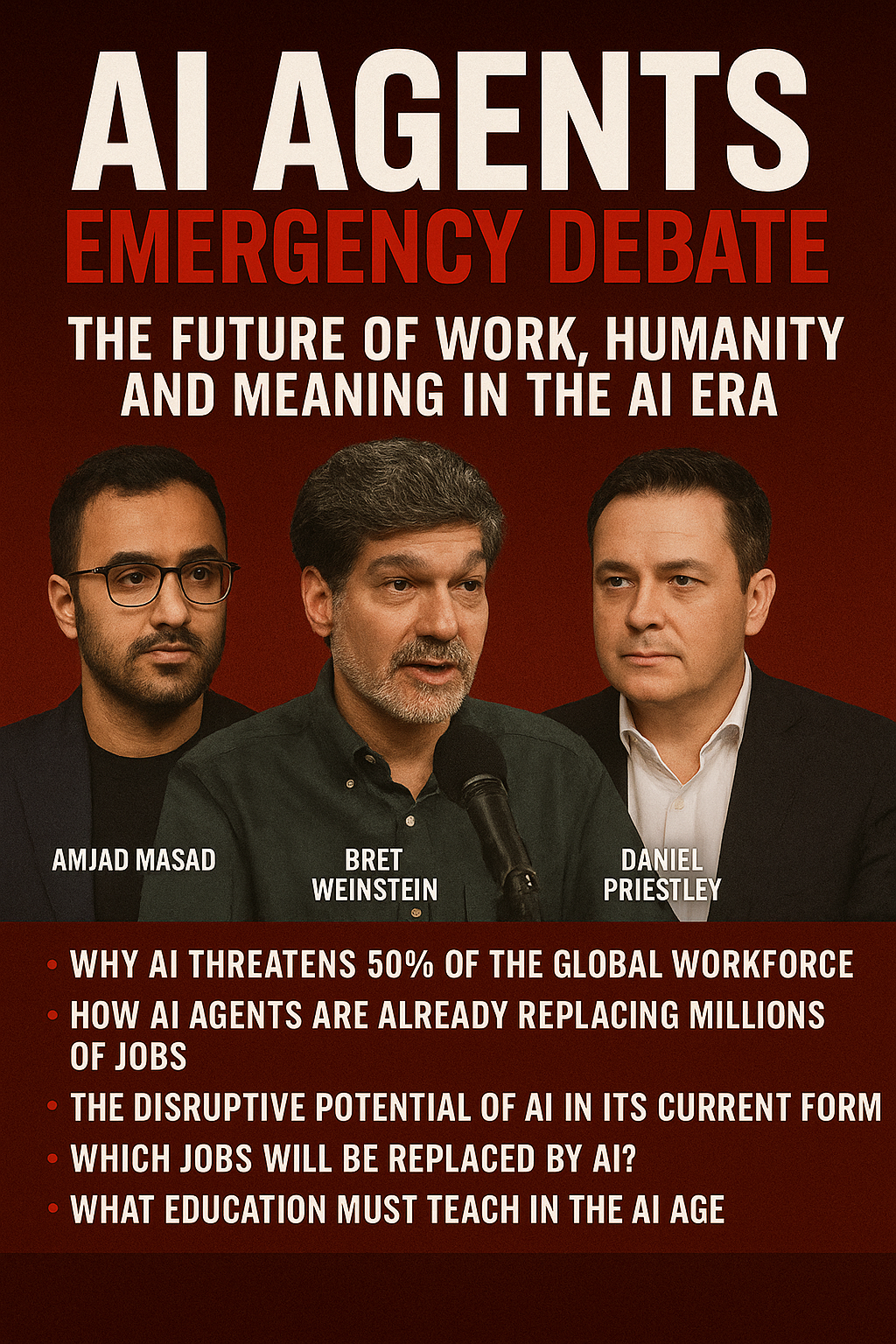 AI AGENTS EMERGENCY DEBATE: These Jobs Won’t Exist in 24 Months