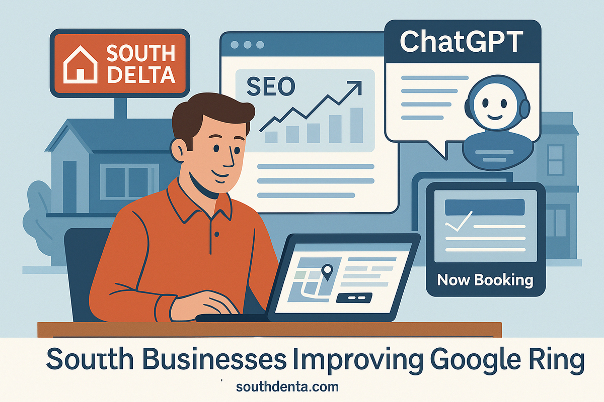 Getting Found Online: How ChatGPT Can Help South Delta Businesses Improve Their Google Ranking