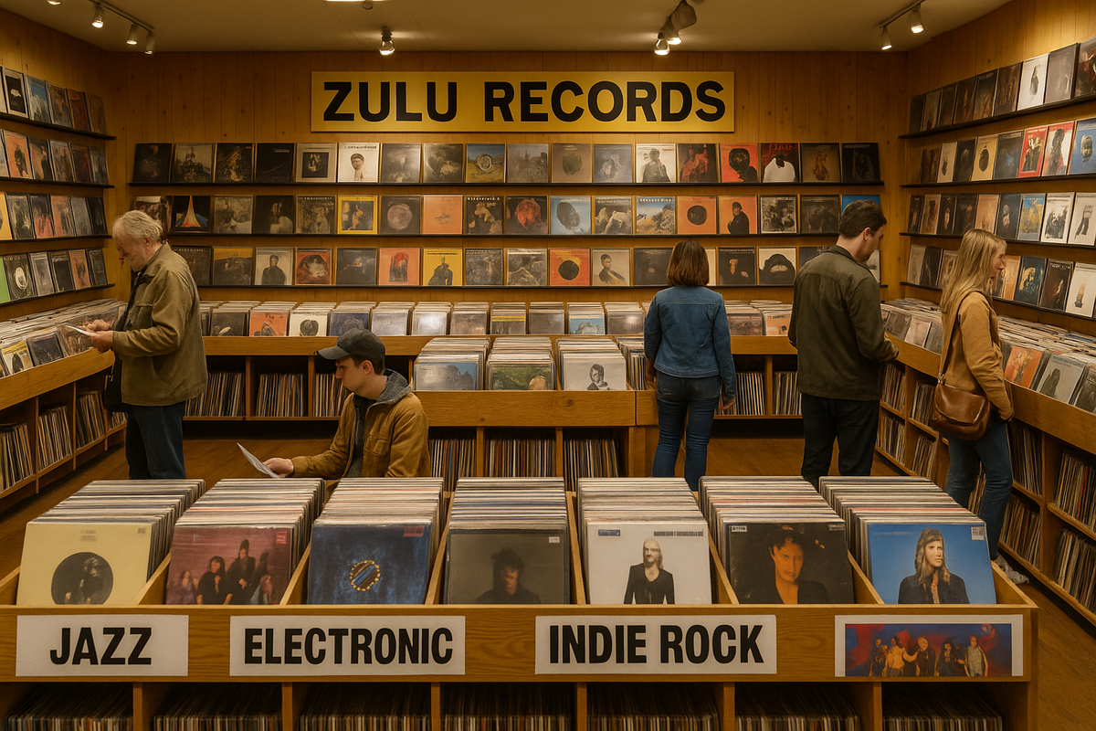 Zulu Records: Kitsilano's Indie Vinyl Haven