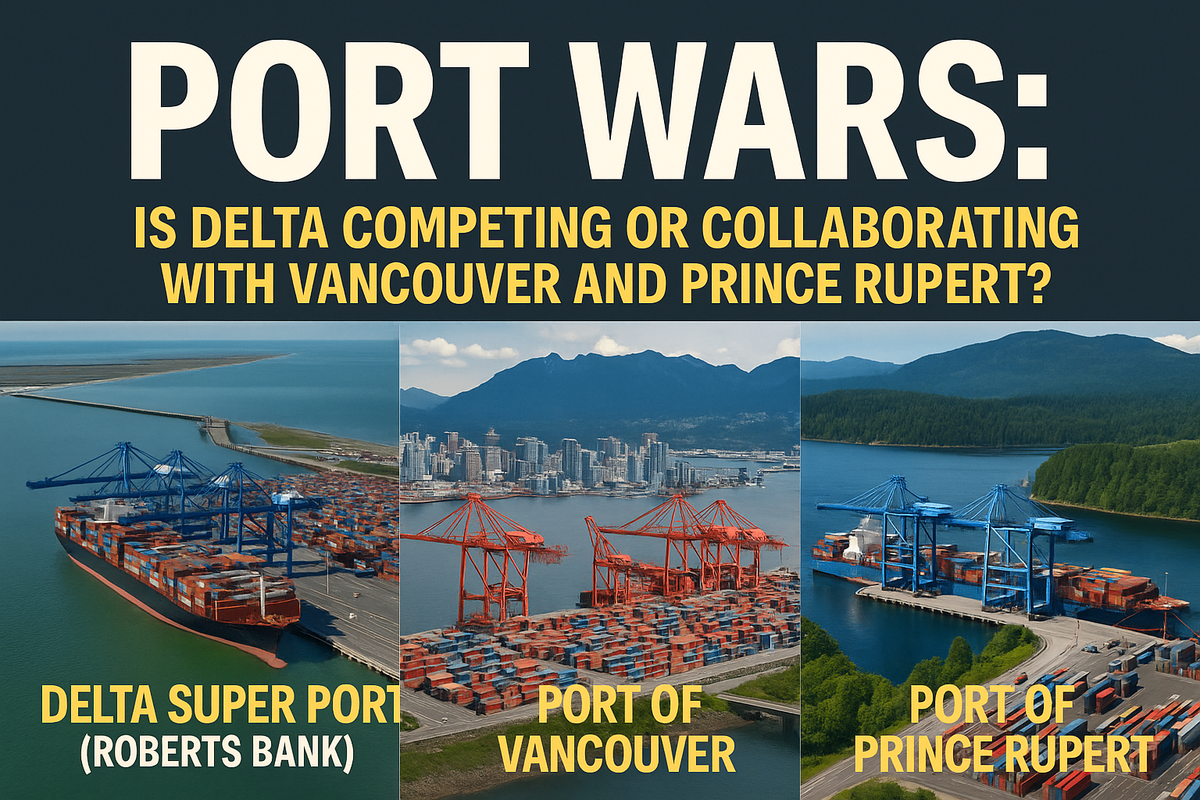 Port Wars: Is Delta Competing or Collaborating with Vancouver and Prince Rupert?