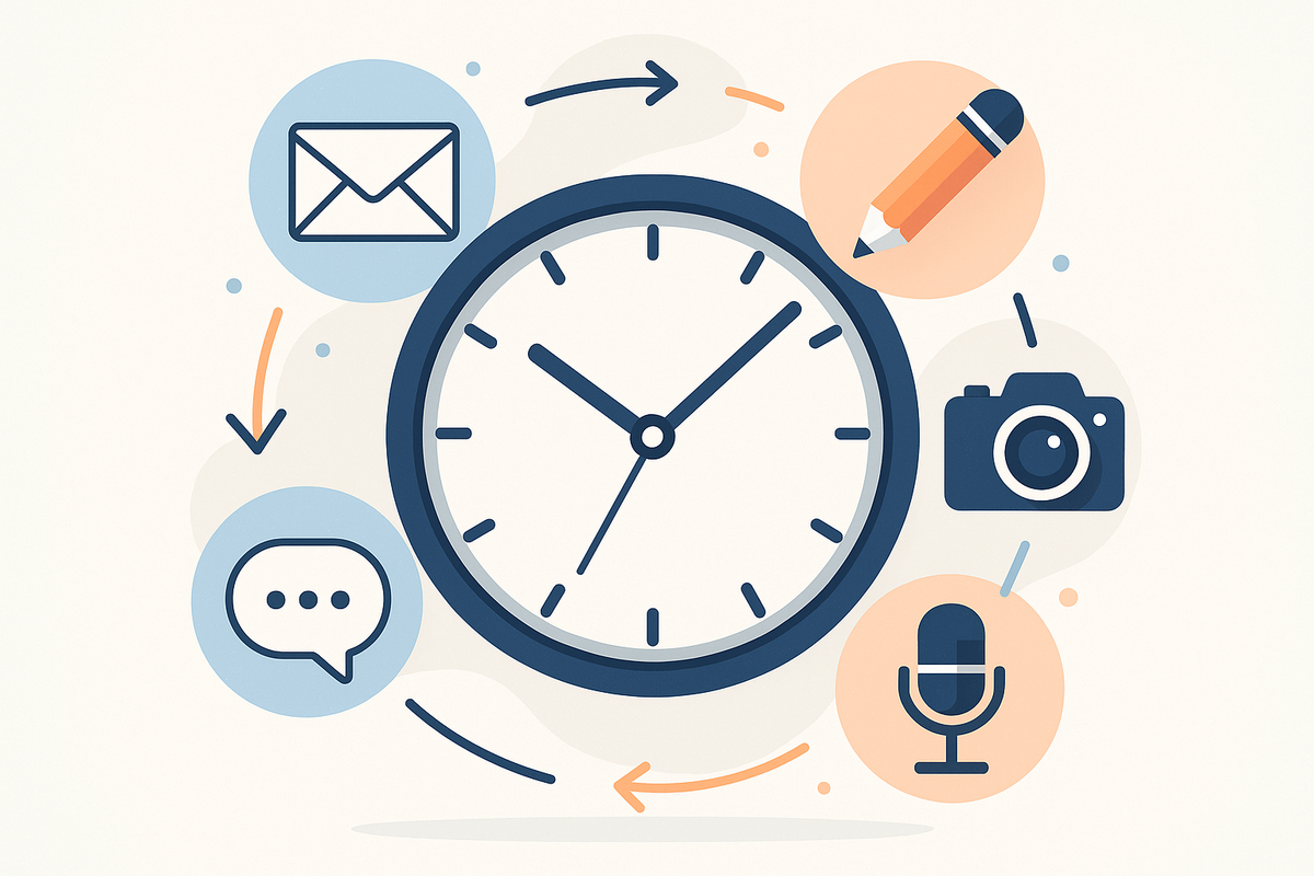Batching Content: How to Save Hours Every Month