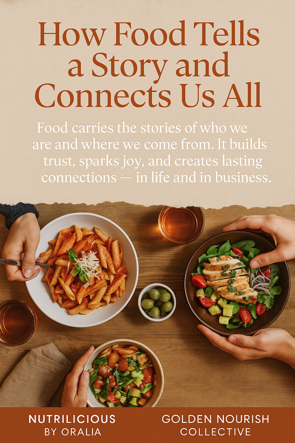How food tells a story and connects us all...