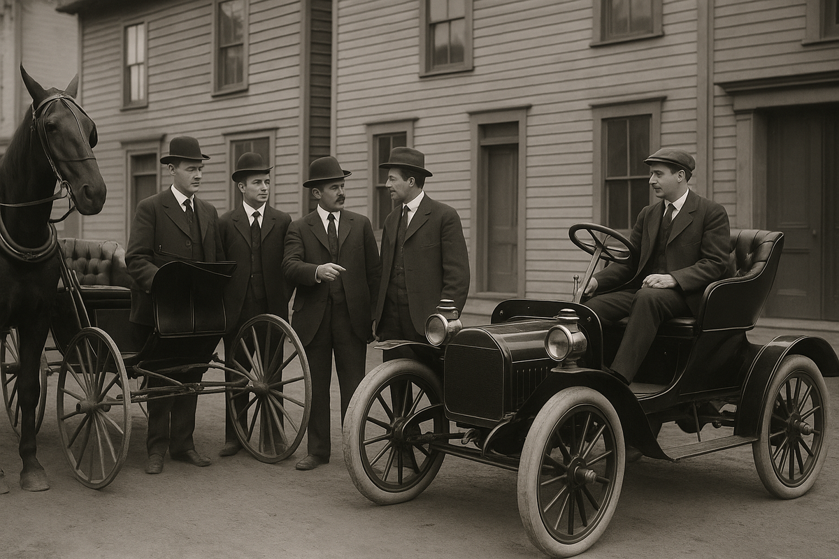 EVs vs Gas Engines: Déjà Vu From the Horse and Buggy Days