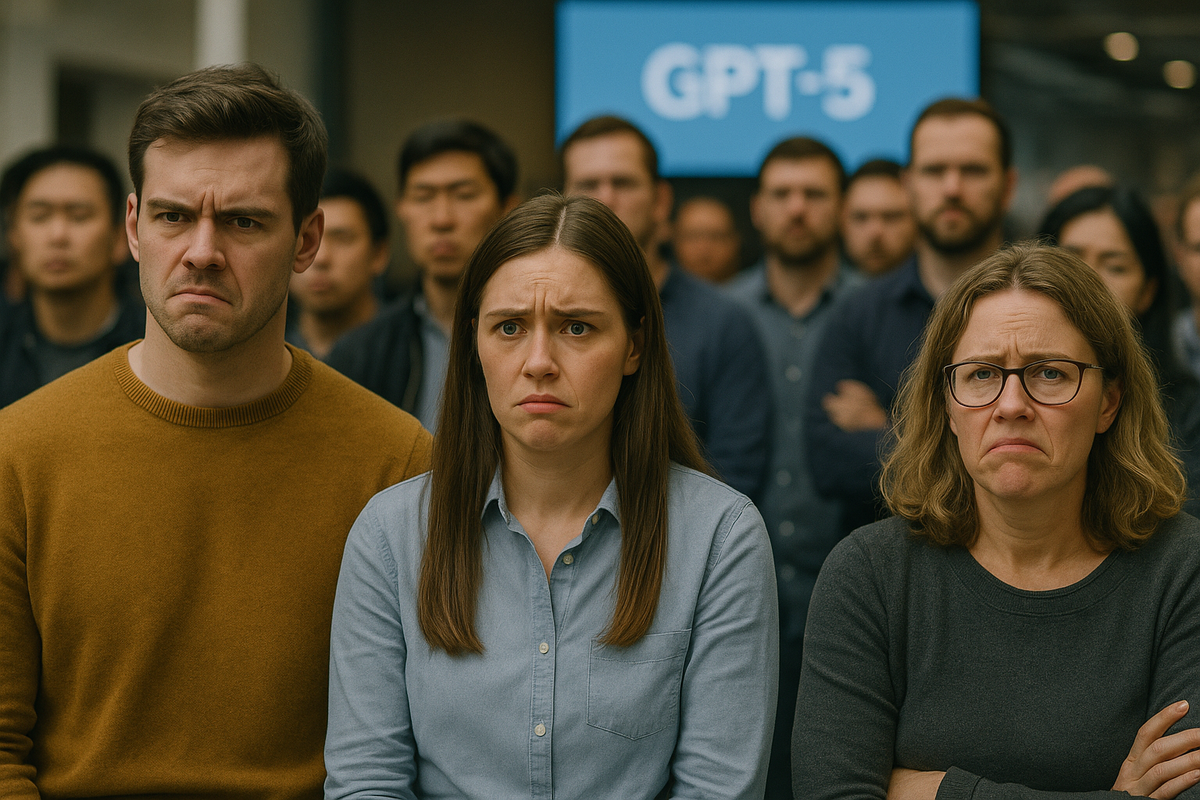 When Genius Misfires GPT-5 Launch Sparks User Revolt