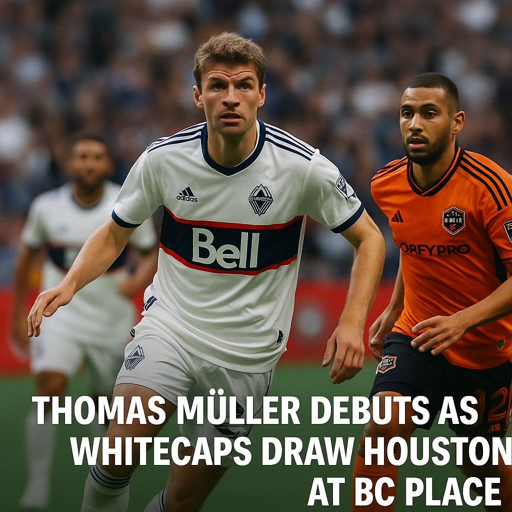Thomas Müller Debuts as Whitecaps Draw Houston at BC Place