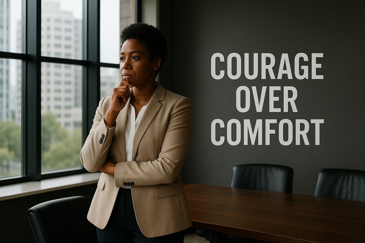 Courage Over Comfort in Leadership