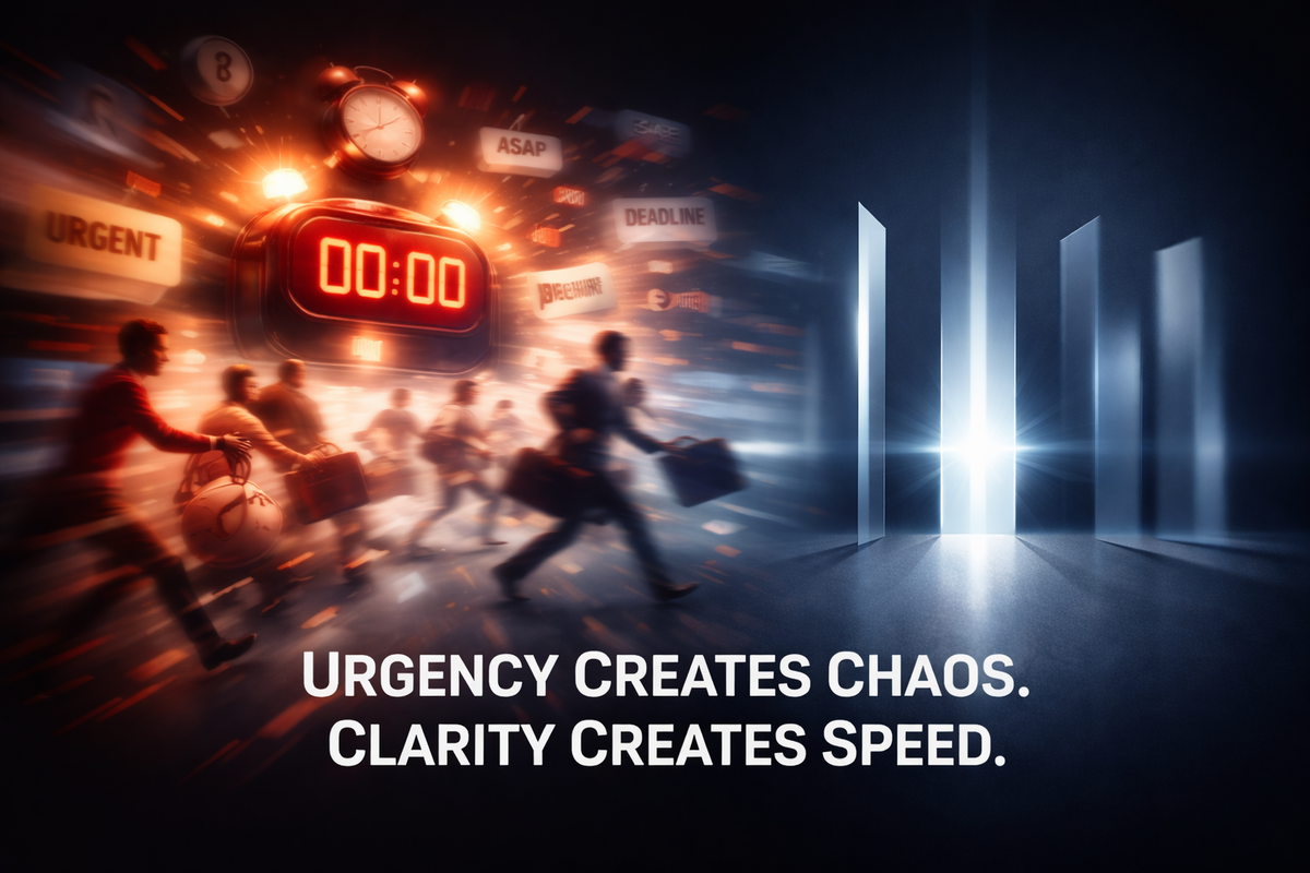Why Urgency Slows Organizations Down