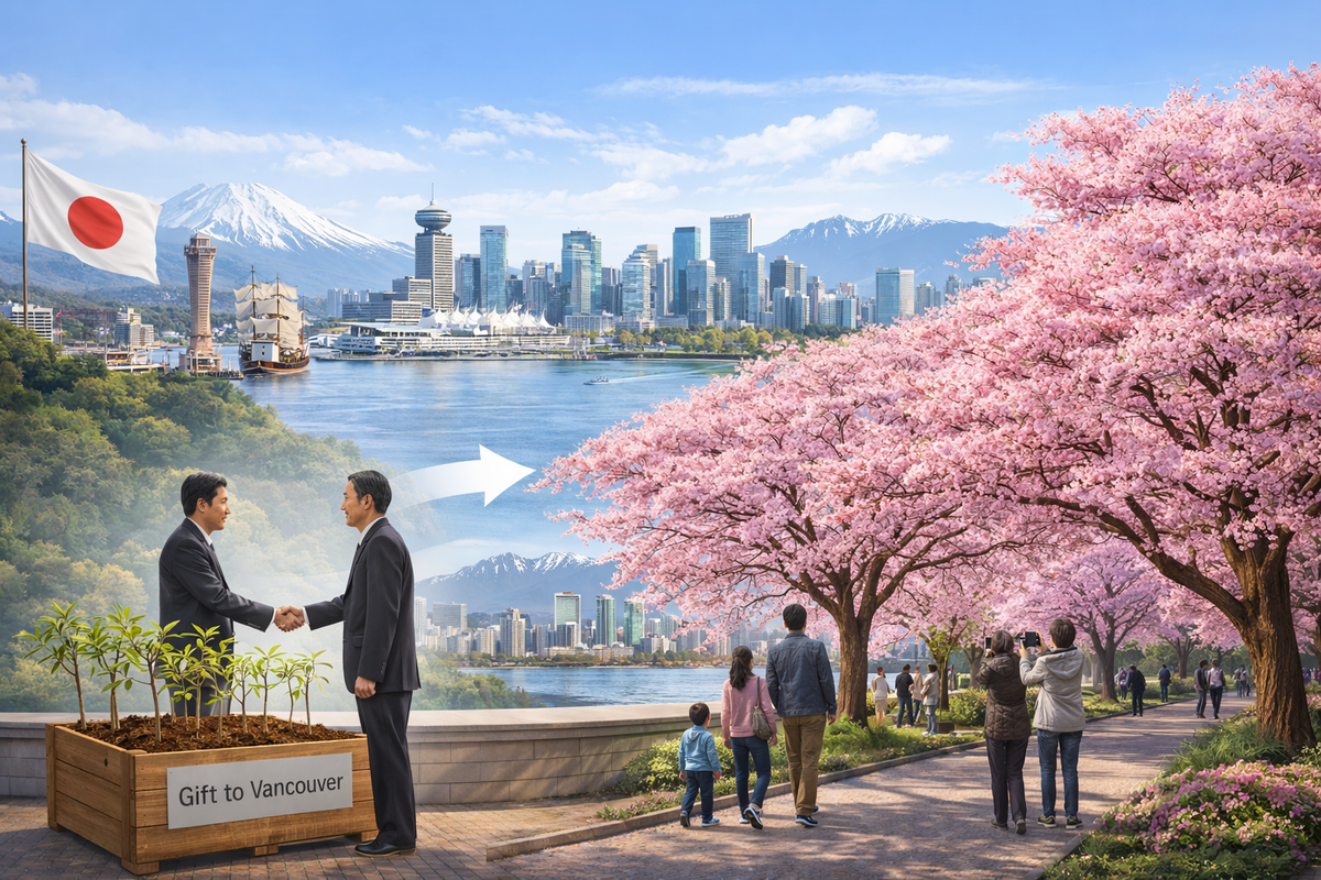 Cities in Partnership: Vancouver & Japan’s Cherry Blossom Legacy (Part 1 of 5)