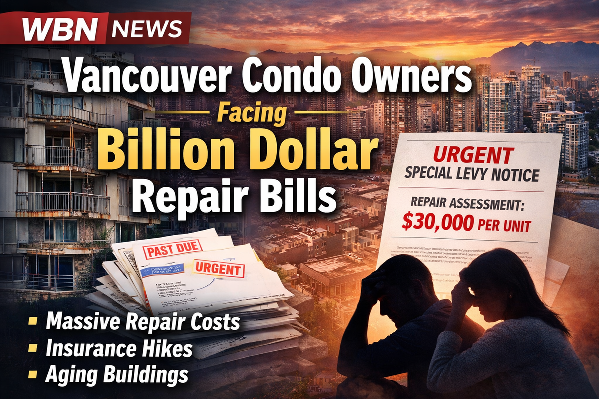 Vancouver Condo Owners Facing Billion Dollar Repair Bills