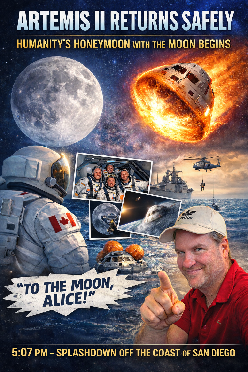 Artemis II Returns Safely, Humanity’s Honeymoon with the Moon Begins