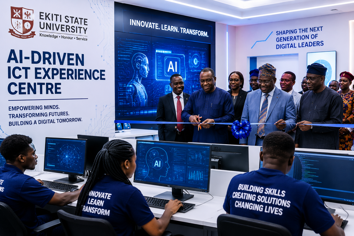 AI-Powered Future: EKSU Unveils $728,000 (₦1 Billion) ICT Experience Centre