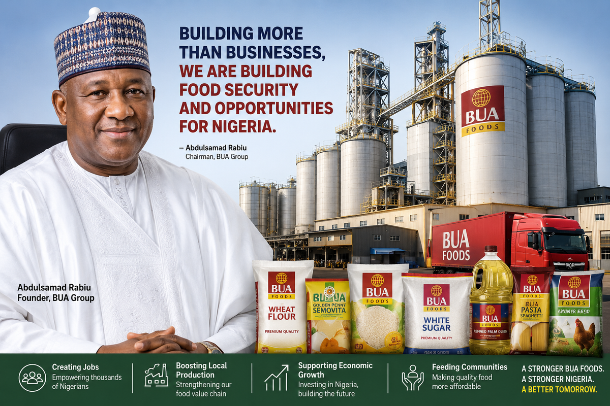 BUA Foods Unveils Landmark Expansion to Strengthen Nigeria’s Food Future