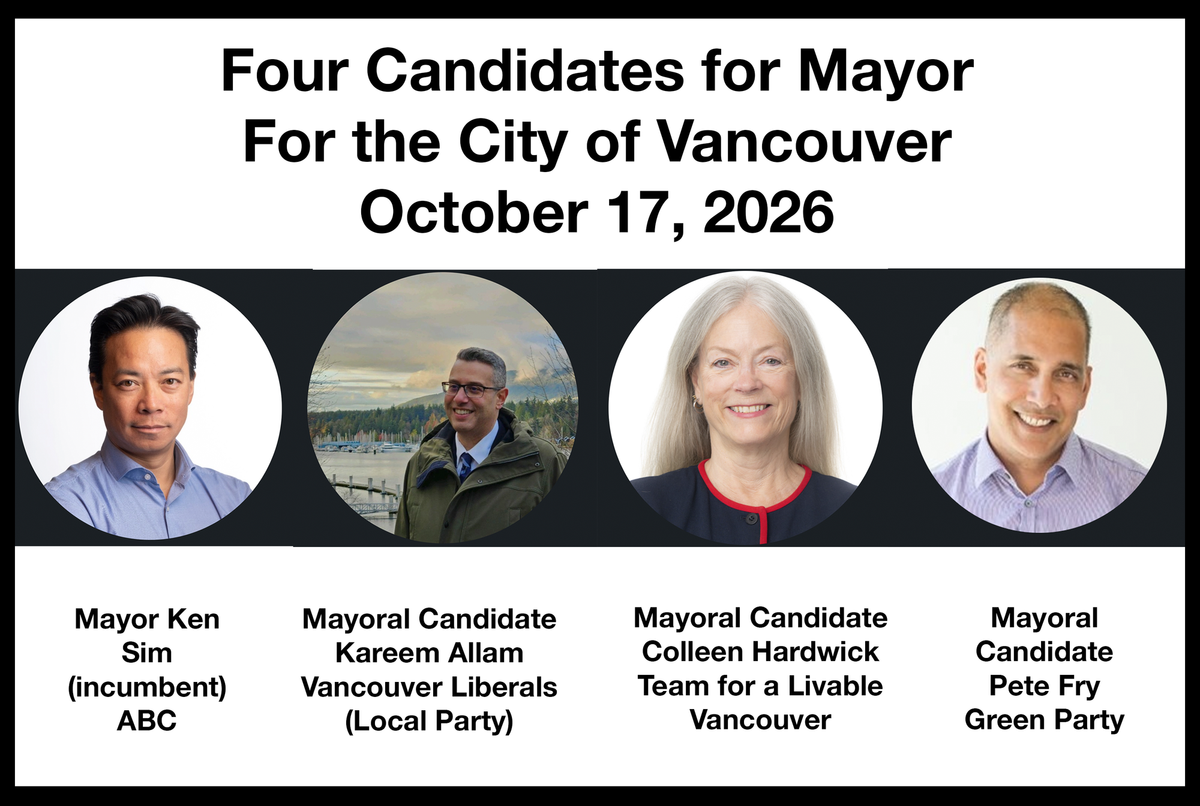 Vancouver's 2026 Civic Election: Who's Running and What They Stand For