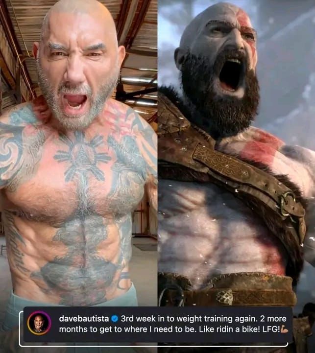 Dave Bautista’s Kratos Transformation Begins as ‘God of War’ Faces New Chapter