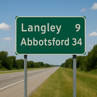 The Story Behind the Green Highway Signs We See Everywhere
