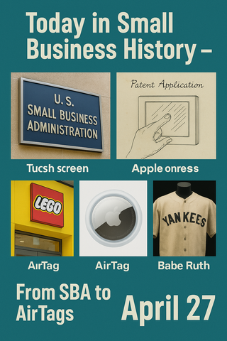 Today in Small Business History – April 27th