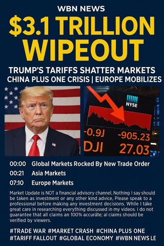 WBN TV - Global Market Update WBN TV - Global Market Update: April 4th 2025 -: $3.1 Trillion Wipeout