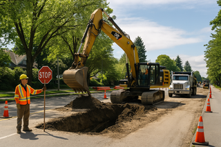 Upgrades in Motion: Infrastructure Overhaul on 16th & King Edward Avenues