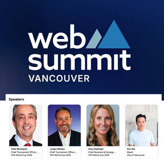 Major World Cup Panel at Web Summit Vancouver