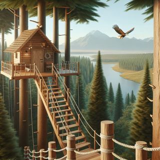 🌲 Escape to the Canopy: Discover the Magic of the Squamish Treehouse