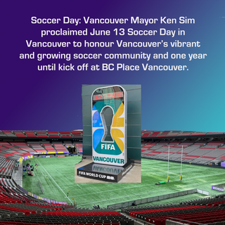 Vancouver Kicks Off FIFA 2026 Countdown Clock