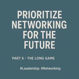 The Power of Personal Networks – Part 6