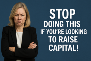 Stop Chasing Capital the Wrong Way