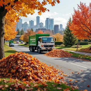 Leaf Collection and Composting Process in Vancouver