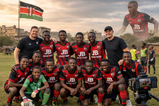 From Jerseys to Dreams: Hayes Cannup’s Vision Transforming Kenyan Football