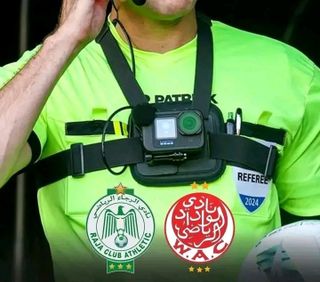 Morocco Leads Africa with Referee Body Cameras in Casablanca Derby