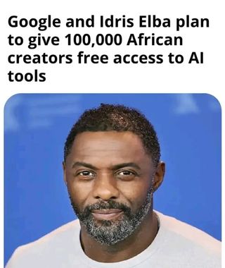 Google and Idris Elba Open AI Doors for 100,000 African Creators